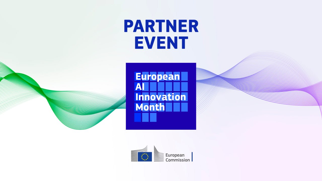 European AI Innovation Month Partner Event banner, European Commission